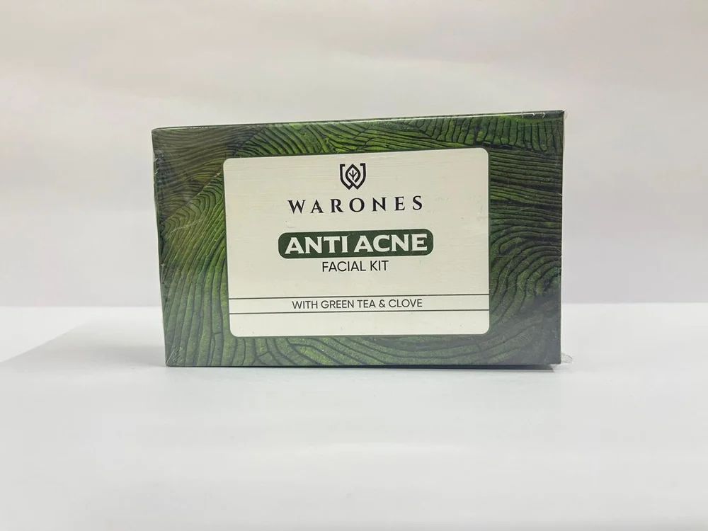 Warones Anti Acne Herbal Facial Kit, Packaging Size: 250 gm