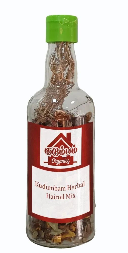 500ml Kudumbam Herbal Hair Oil Mix