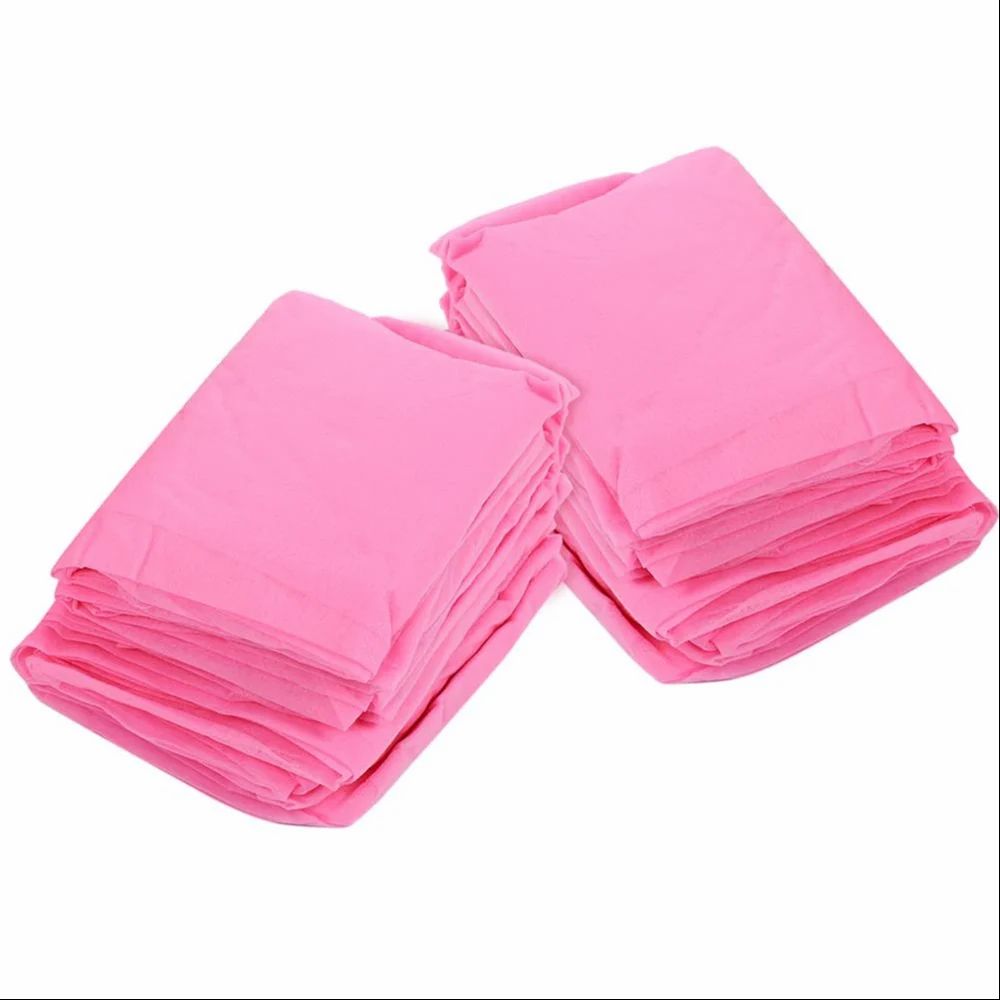 White Plain Non Woven Spa Towel, Rectangular, Size: 24x42inch